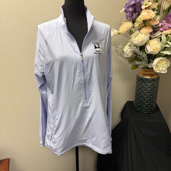 Cutter & Buck Tops - Cutter & Buck WeatherTec U.S. Open Pebble Beach 2019 Pullover Jacket XL Golf